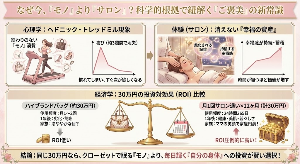 「モノ」よりも「サロン」が選ばれる科学的根拠