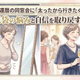 【60代】還暦の同窓会に「太ったから行きたくない」？知恵袋の悩みと自信を取り戻す方法